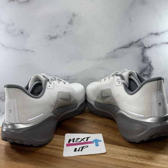 Men’s size 12-Nike Air Zoom Pegasus 41 NBY HF3939-900 White Running Shoes READ - Picture 5 of 9